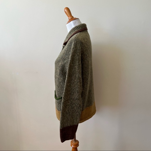 Royal Robbins | Color Block Button Front Sweater Cardigan - Picture 5 of 13